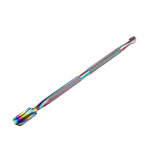 Gotd 1PC Double-end Cuticle Pusher Dead Skin Remover Manicure Nail Art