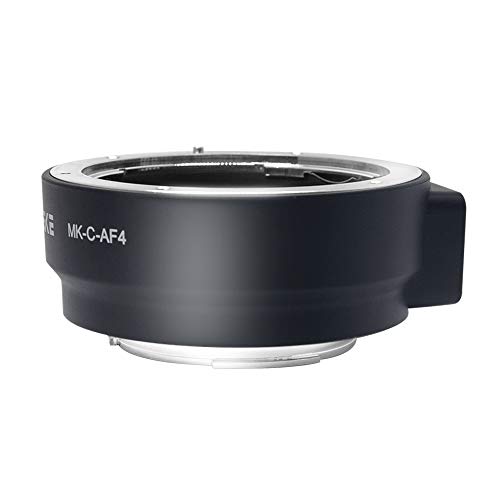Mcoplus MK-C-AF4 Electronic Auto-focus EOS M Mount Adapter for Canon EF/EF-S D/SLR Lens to Canon EOS M (EF-M Mount) Mirrorless Camera Body,Fit EOS M100 M50 M6 M5 M3 M2 M1