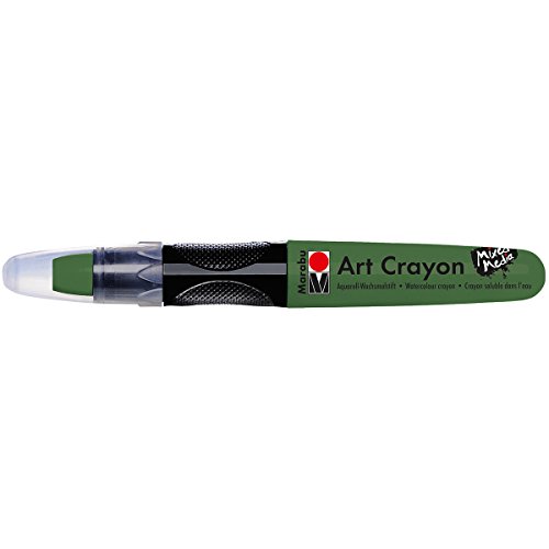 Marabu 01409003041 Watercolor Art Crayon for Mixed Media: Khaki, Multicolor