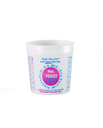 E-Z Mix 70032 1 Quart Cup, 100 Pack