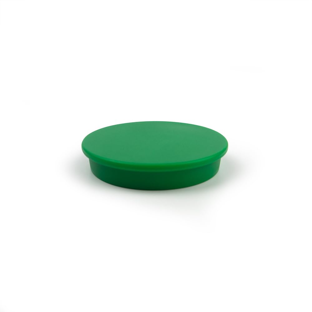 magnetiques.fr LOT OF 5 ROUND AND GREEN NEODYMIUM STARS DIAMETER 40MM
