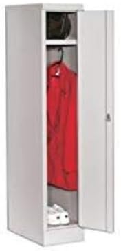 Parent Metal Products, Deluxe All Welded Office Lockers, H2872-1P, No. Comp.: 1, Compartment Size W X D X H: Full Size, Overall Size W X D X H: 12-1/4 X 18 X 72", Wt. (Lbs.): 65, 2872-1