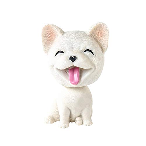 Glumes Mini Bobble-Head Dashboard Dog Toy Bobble Head Figures for Car Dashboard Desk Office Decoration Creature Bobblehead Home And Auto Decor