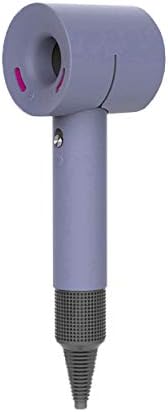 Dyson Hair Dryer Case Cover, Fashion Silicone Gel Dustproof Protective Cover Skin for D-yson Blower Case (Case, Purple)