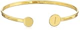 gorjana Alphabet Disc Cuff Bracelet, 2.6