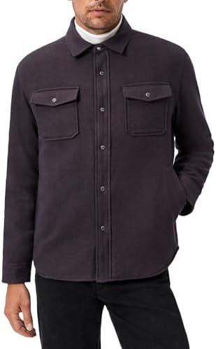 Theory Men's Precision Ponte Murphy Jacket, Black, S at Amazon