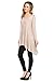 Frumos Womens Long Sleeve Handkerchief Hem Tunic Top T Shirts