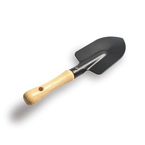 3-Piece Mini Garden Hand Tool Set Wooden Handle Iron Garden Tools Planting Tools Shovel +Spade+ Rake Trowel Wood Handle Metal Head Gardener