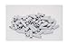100 Dishwasher Rack TINE caps - (Light GREY)