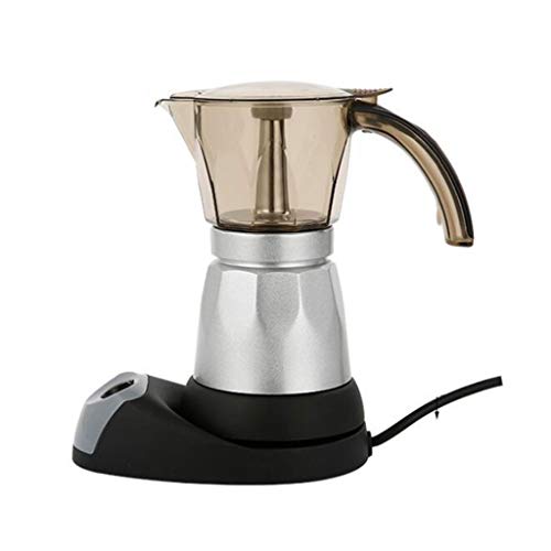 Zlw-shop Espressokocher Haushalt Plug-in Kaffeegeräten Büro Kaffeemaschine Espressomaschine Convenient Aluminium…
