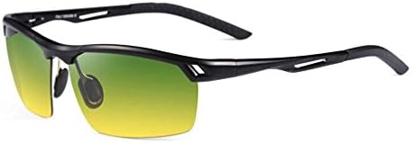 qwrq2r Dedicated Drivers Polarized Driving Mirror Sunglasses Day and Night Riding Sports Glasses