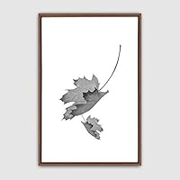 Framed Canvas Wall Art Minimalistic Painting Canvas Prints Home Artwork Decoration for Living Room,Bedroom - 16x24 inches