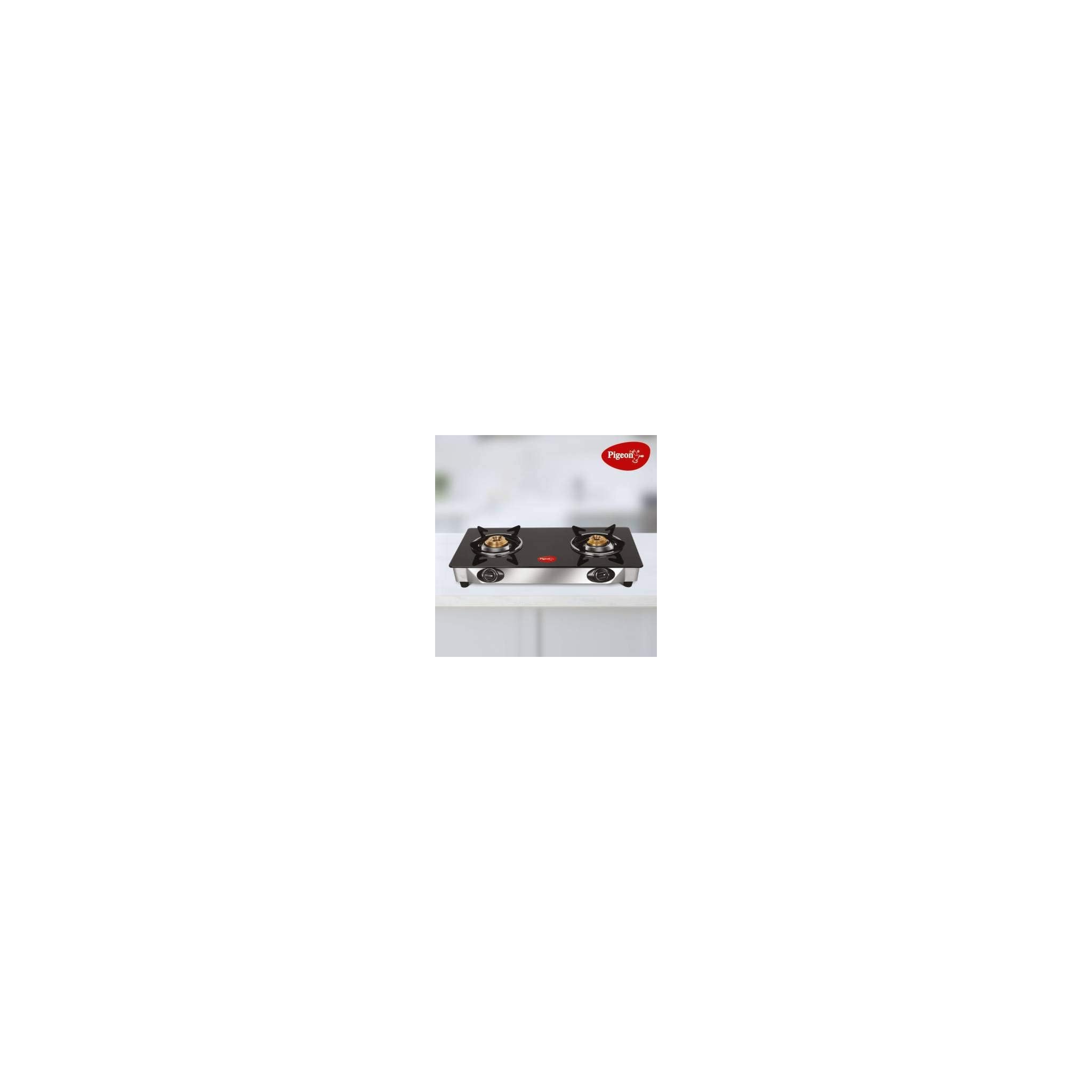 Pigeon by Stovekraft Gas Stove 2 Burner Gift Offer Ayush 2 Burner