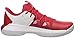 Under Armour Women's UA Block City 2.0 Volleyball Shoe, Red (600)/White, 12 M US