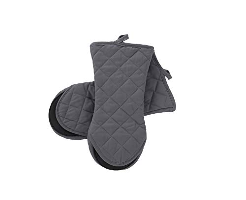 image for ARCLIBER Oven Mitts and Potholders,4PCS Heat Resistant Kitchen Gloves,