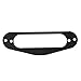 Kmise MI0255 Guitar Single Coil Pickup Mounting Ring, 3-Ply Black