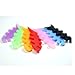 Fashion Silicone Fish Bone Earphone Cable Cord Winder Wrap for Iphone,ipod, Mp3, Mp4 Player Fishbone Headphone Holder - 7 Pack
