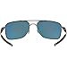 Oakley Men's Gauge 8 Polarized Iridium Rectangular Sunglasses