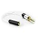 Sukira 4.4MM Male to 2.5mm Trrs Female Balanced Cable, Headphone Audio Adapter for Sony WM1A/1Z, PHA-2A and Astell&Kern Layla, Astell&Kern Rosie, Astell&Kern Roxanne II, Astell&Kern AK T8iE MKII