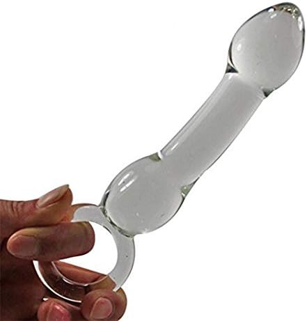 Double Head Huge Big Size All Natural Crystal Smooth Glass Stick