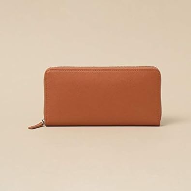 Amazon シップス メンズ Ships Sd Saffiano Leather ロング ウォレット 財布 オレンジ One Size Ships シップス 財布