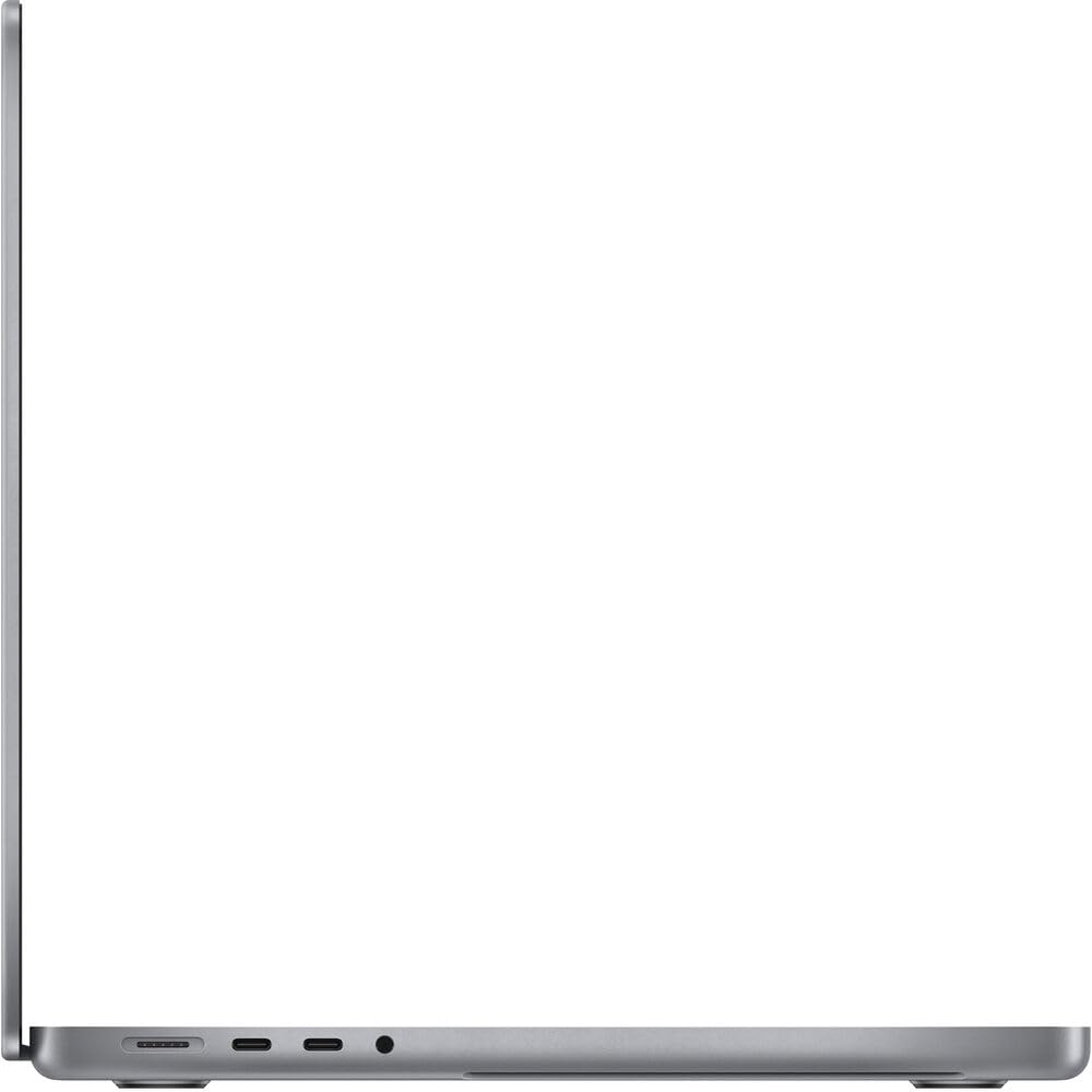 2021 Apple MacBook Pro with Apple M1 Pro Chip (14-inch, 16GB RAM, 512GB SSD Storage) (QWERTY ENGLISH) Space Gray (Renewed)