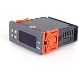 Docooler Digital Temperature Controller Thermocouple with Sensor (-50~110°C)(90~250V)