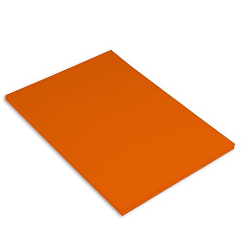 PAQUETE 50 CARTULINAS IRIS A4 185G. NARANJA