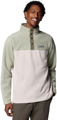 Men's Steens Mountain Half Snap 2, Fleece Pull Over, Dark Stone/Safari, L