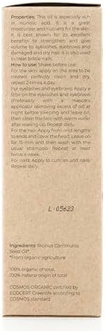 Arganour Castor Oil 100% Pure 100ml Natural Hair Skin Care view 4