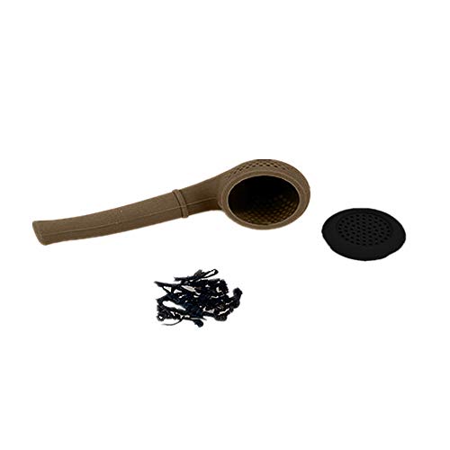 Tobacco Pipe Tea Infusers, Creativity Shapes Silicone Tea Strainer for Loose Leaf Herbal Tea - Thumbnail 3