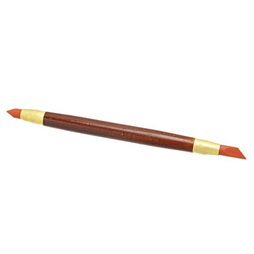 COMIART 3pcs Two Head Clay Color Shapers, Artist's Rubber Tip Paint Brushes, Pottery Clay Sculpture Carving Tools, Blending, Drawing
