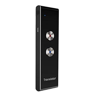 Translator Device Smart Voice Translator Bluetooth Support 44 Languages for Travelling Abroad Learning Shopping Business Chat Recording Translations
