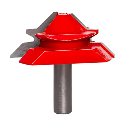 Freud 99-034 2-3/4 (Dia.) Lock Miter Bit, Perma-SHIELD Coating Red