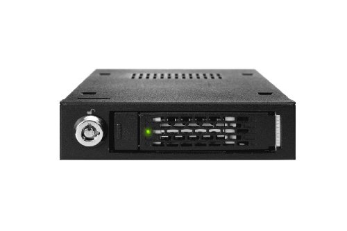 ICY DOCK Rugged 2.5 SATA HDD & SSD Hot Swap Mobile Rack for 3.5 Drive Bay - ToughArmor MB991SK-B