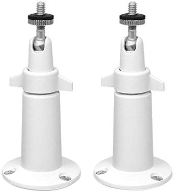 Wall Mount 2 Packs, Aluminum Security Camera Ceiling Mount Bracket 360 Degree Adjustable Indoor Outdoor Metal Mount for Arlo, Arlo Pro, Wyze Cam Pan and Other Compatible Models