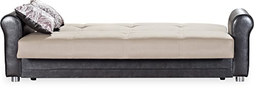 Casamode Avalon Plus Sofa Bed Prusa Brown Polyester