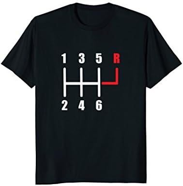 Funny Auto Racing Mechanic Manual Transmission Shift T-Shirt