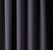 Amazon Basics Room Darkening Blackout Window Curtain with Rod Pocket and Tie Back, 52 x 84 Inches, Black - Set of 2