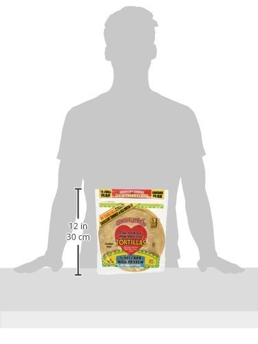Value 2 Pack: Joseph's Low Carb Tortillas, Flax, Oat Bran & Whole Wheat, 8 Inch, 6 Tortillas