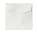 WISHMADE 5.9 x 5.9 Inch 50PCS White Laser Cut Wedding Invitations Pocket with Envelopes and Bowknot Blank Kraft Paper Invitation for Engagement Quinceanera wedding invite