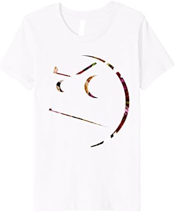 Kids CREATIVE AVANT T-Shirt for Men Round Neck Casual Shirt Print 8 White