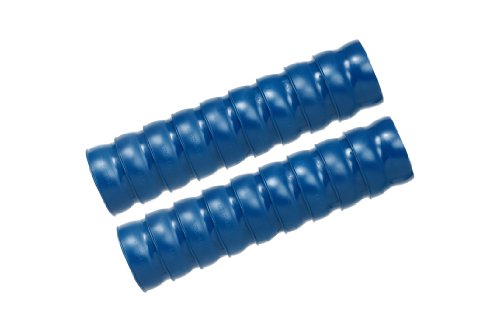 Loc-Line Vacuum Hose Component, Blue Acetal Copolymer, 2-1/2" ID, 2 x 12" Length Segments (18 elements total)