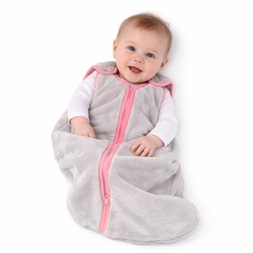 Baby Deedee Sleep Nest Teddy - Sherpa Sleep Sack 2.5 TOG 18-36M Bubble Gum