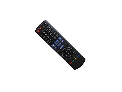 Replacement Remote Control Compatible for Panasonic DMP-BD35 DMP-BD60 DMP-BD30 DMP-BD55K DMP-BD80 DMP-BD70 Blu-ray Disc DVD BD Player