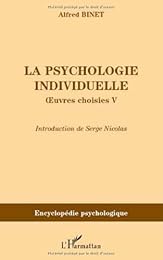 La  psychologie individuelle