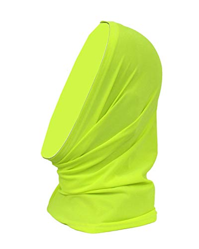 Maxit BG Tube UPF 50+ Sun-Blocking and Cooling Multi-Use Neck Gaiter, Bright Lime