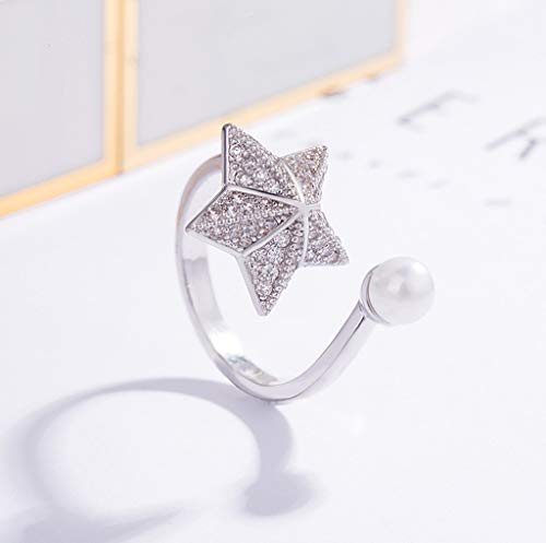 image for Chirpa Rings Engagement Wedding Zirconia Ring for Women Surprise Gifts