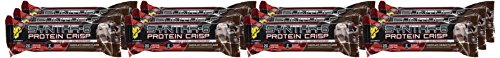 BSN Protein Crisp Bar by Syntha-6, Chocolate Crunch, 12 Count (Packaging may vary)