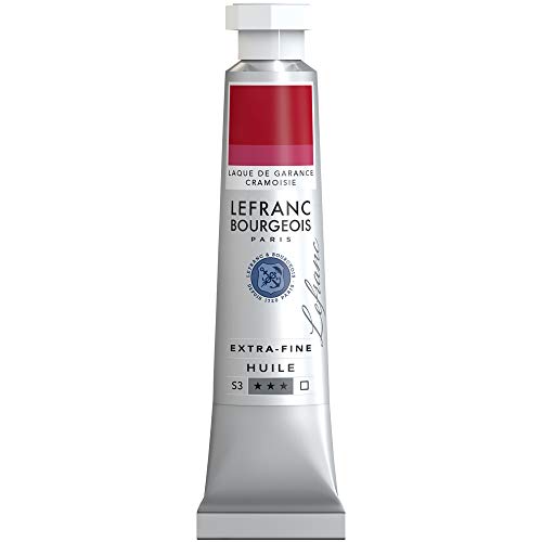 Lefranc & Bourgeois Extra Fine Lefranc Oil paints Artist Pigments, oil-based paint, Krapplack Karmesin, 20 ml